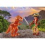 Playmobil - Set 2 Figurine - Bandit Cu T-Rex Playmobil - 1